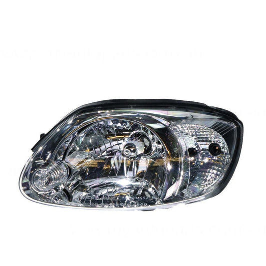 APG All Crash Head Lamp Passenger Side Certified Suits Hyundai Accent GL LC 8/2003 to 2006 HAB-21031LHQ