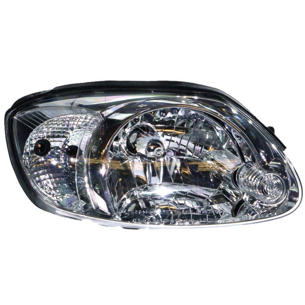 APG All Crash Head Lamp Drivers Side Certified Suits Hyundai Accent GL LC 8/2003 to 2006 HAB-21031RHQ