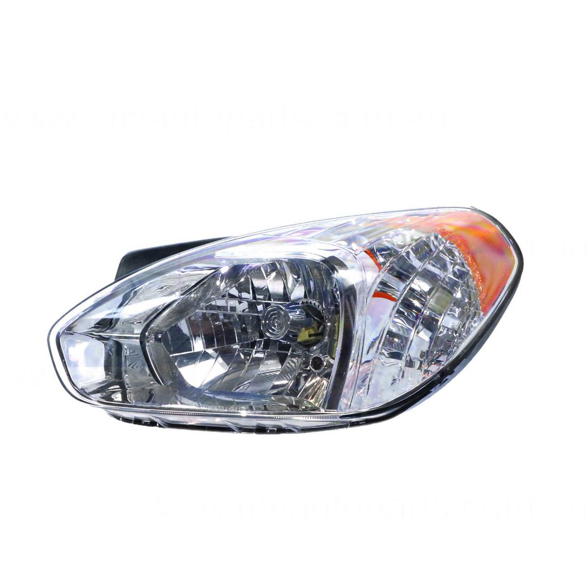 APG All Crash Head Lamp Passenger Side Certified Suits Hyundai Accent MC 2006 to 2009 HAC-21030LHQ