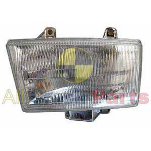APG All Crash Halogen Manual Adjust Head Lamp Passenger Side Certified Suits Mazda B Series UN 1999 to 2002 MBE-21030LHQ