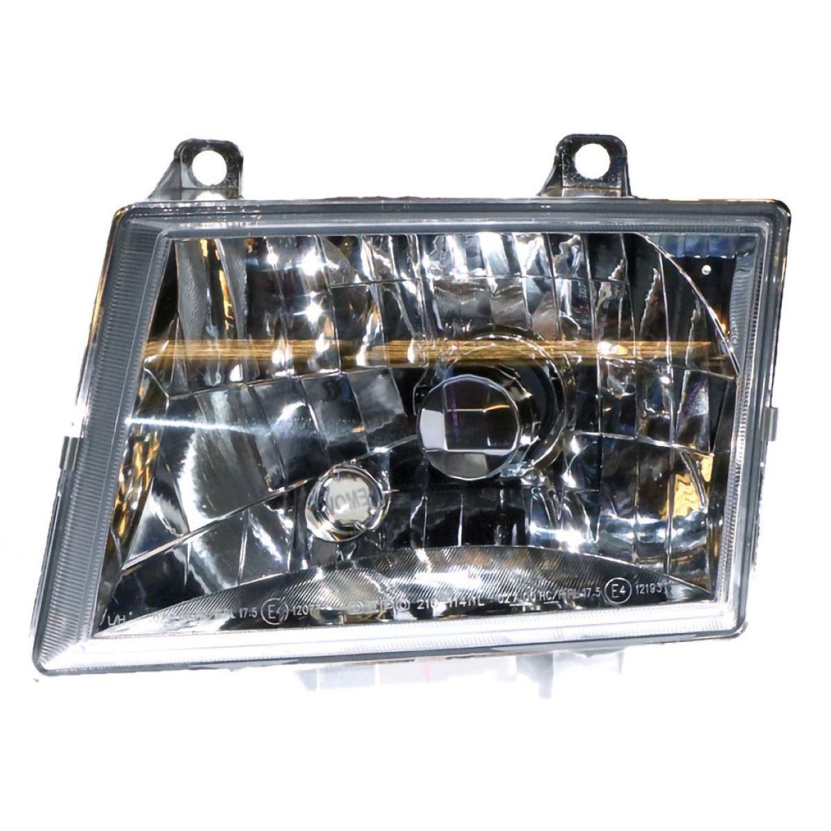 APG All Crash Halogen Manual Adjust Head Lamp Passenger Side Certified Suits Mazda B Series UN 2002 to 2006 MBM-21030LHQ