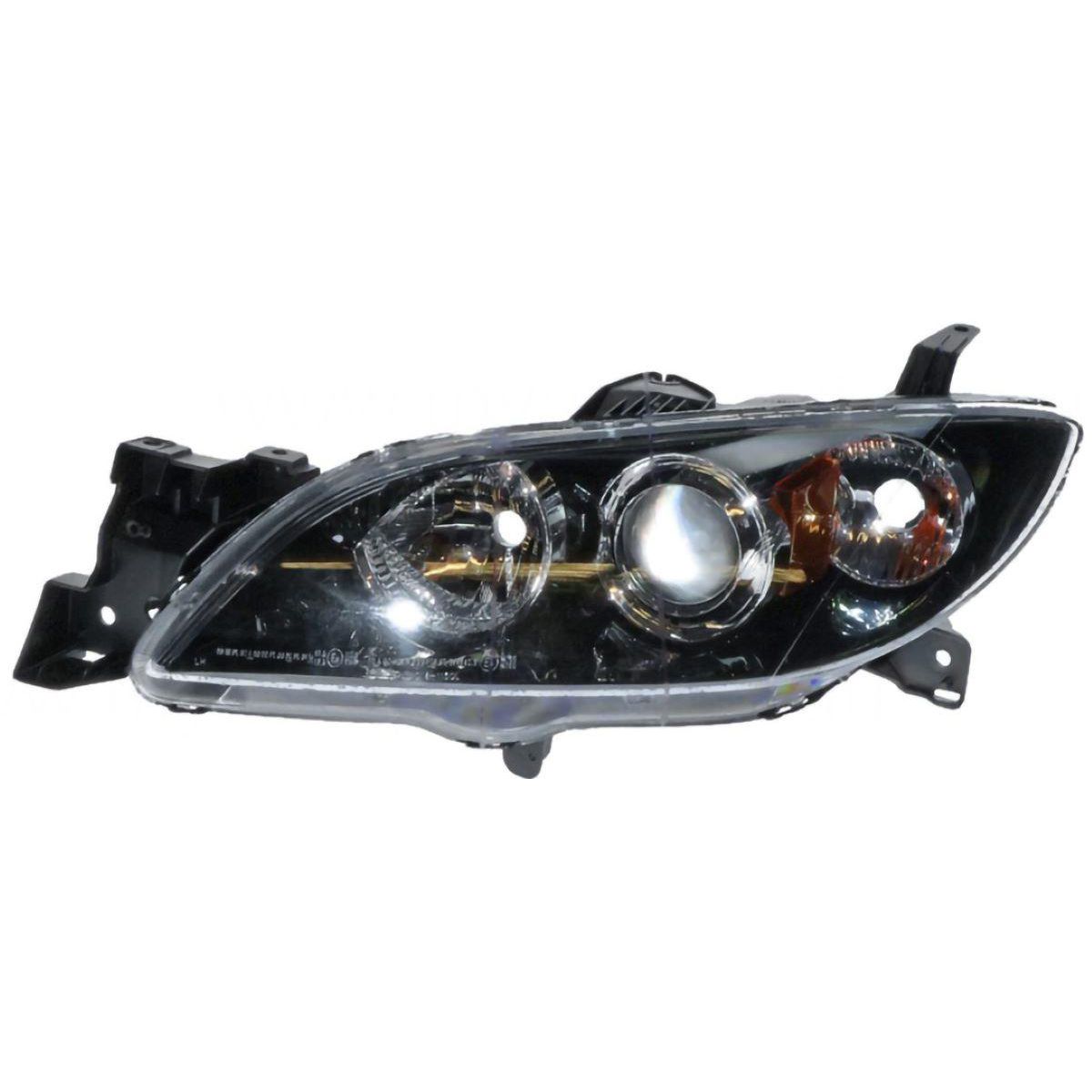 APG All Crash Head Lamp Passenger Side Certified Suits Mazda 3 BK Sedan 2004 to 2009 MBN-21033LHQ