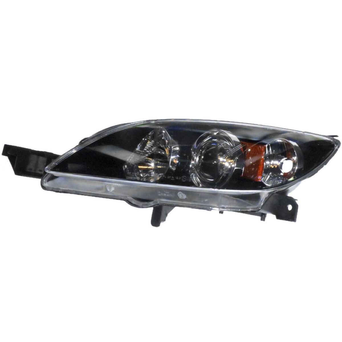 APG All Crash Head Lamp Passenger Side Certified Suits Mazda 3 BK Hatch 2004 to 2009 MBN-21034LHQ