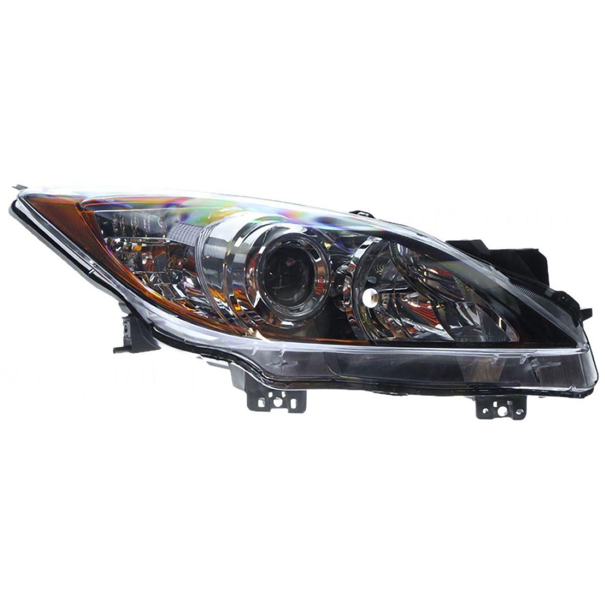APG All Crash Halogen Manual Adjust Head Lamp Drivers Side Q-Part Certified suits Mazda 3 BL MBO-21030RHQ