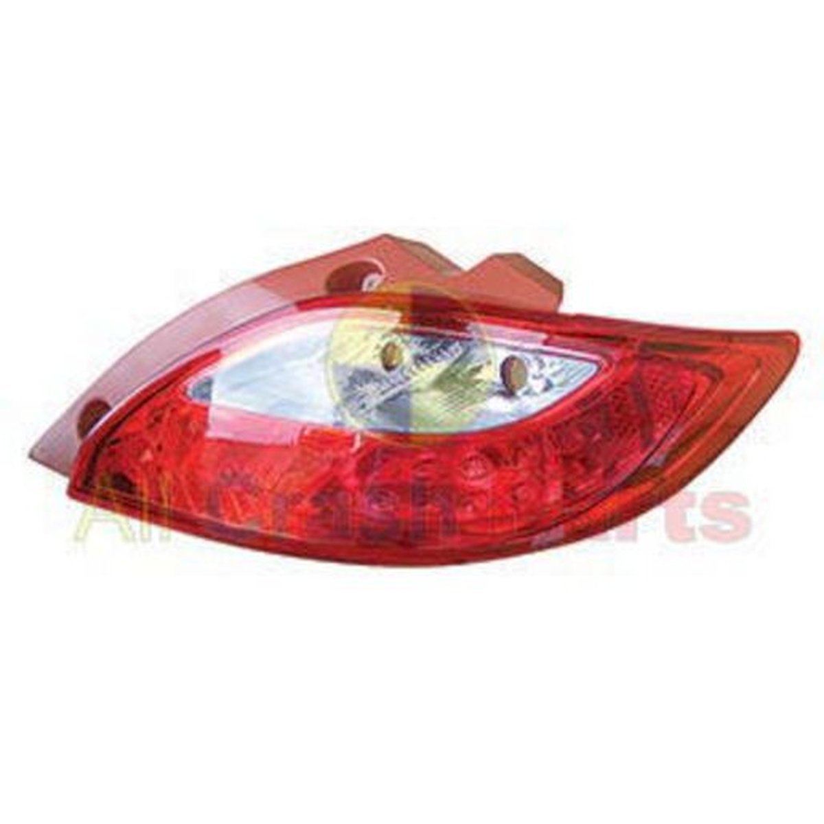 APG All Crash Tail Lamp Drivers Side Certified Suits Mazda 2 DE Hatch 2007 to 2014 MDG-21040RHQ
