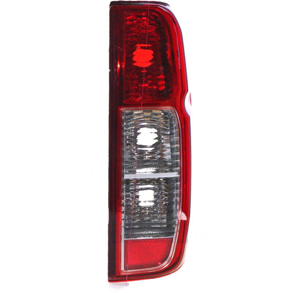 APG All Crash Red/Clear Tail Lamp Drivers Side Certified Suits Nissan Navara D40 2005 to 2015 NNG-21040RHQ