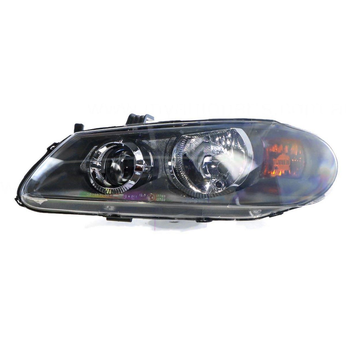 APG All Crash Grey Head Lamp Passenger Side Certified Suits Nissan Pulsar N16 9/2002 to 1/2006 NPH-21031LHQ