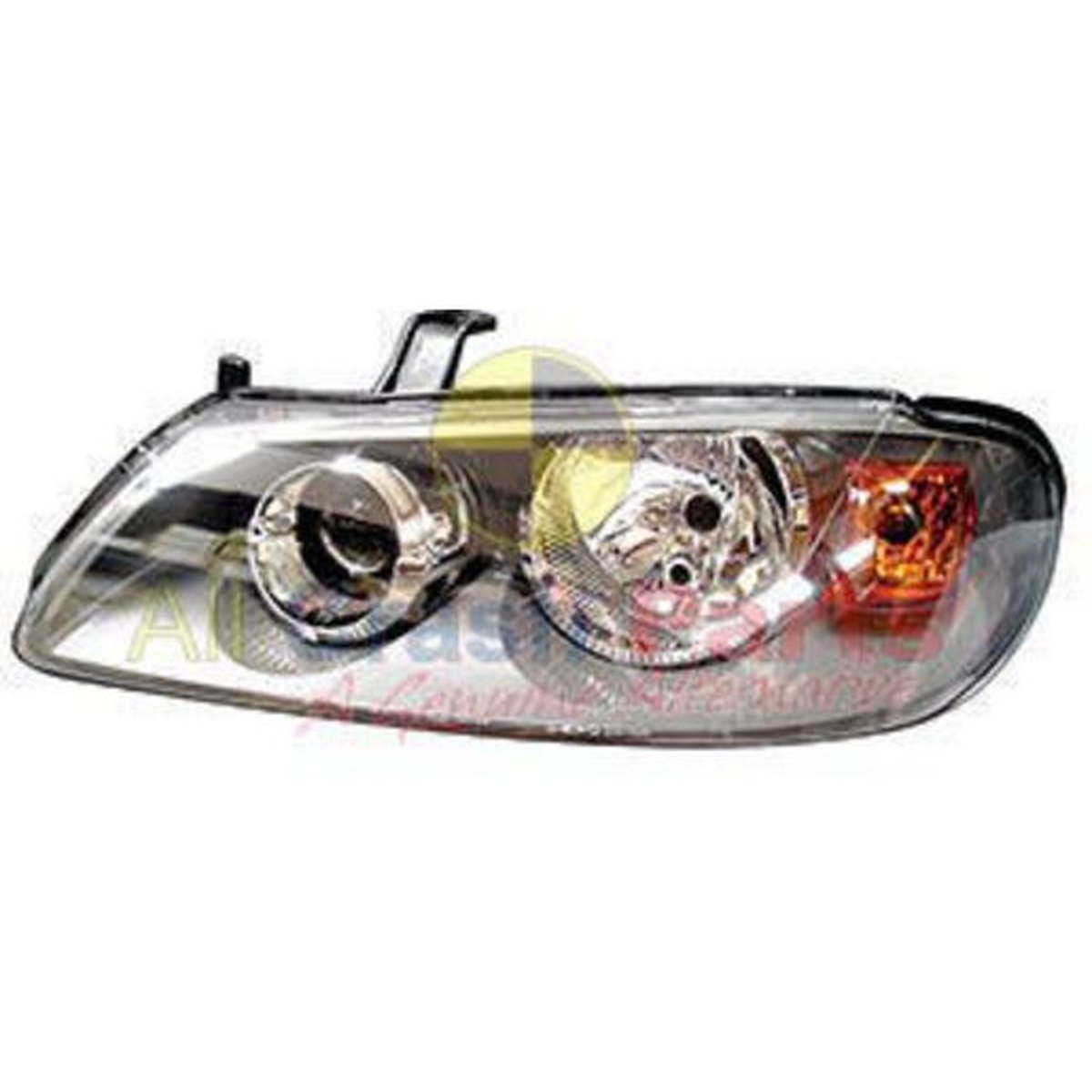 APG All Crash Grey Head Lamp Passenger Side Certified Suits Nissan Pulsar N16 9/2002 to 1/2006 NPH-21031LHQ