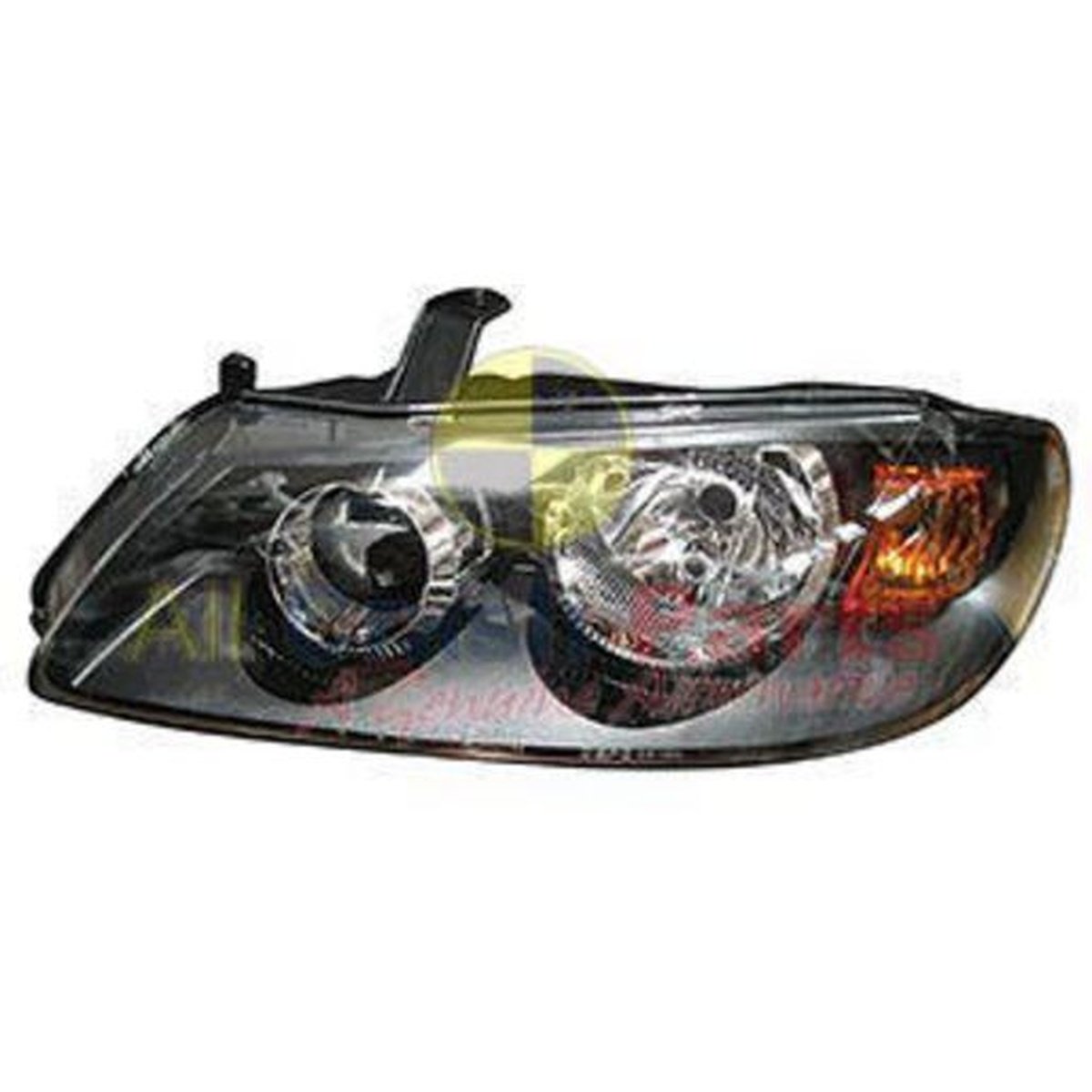 APG All Crash Black Head Lamp Passenger Side Certified Suits Nissan Pulsar N16 9/2002 to 1/2006 NPH-21032LHQ