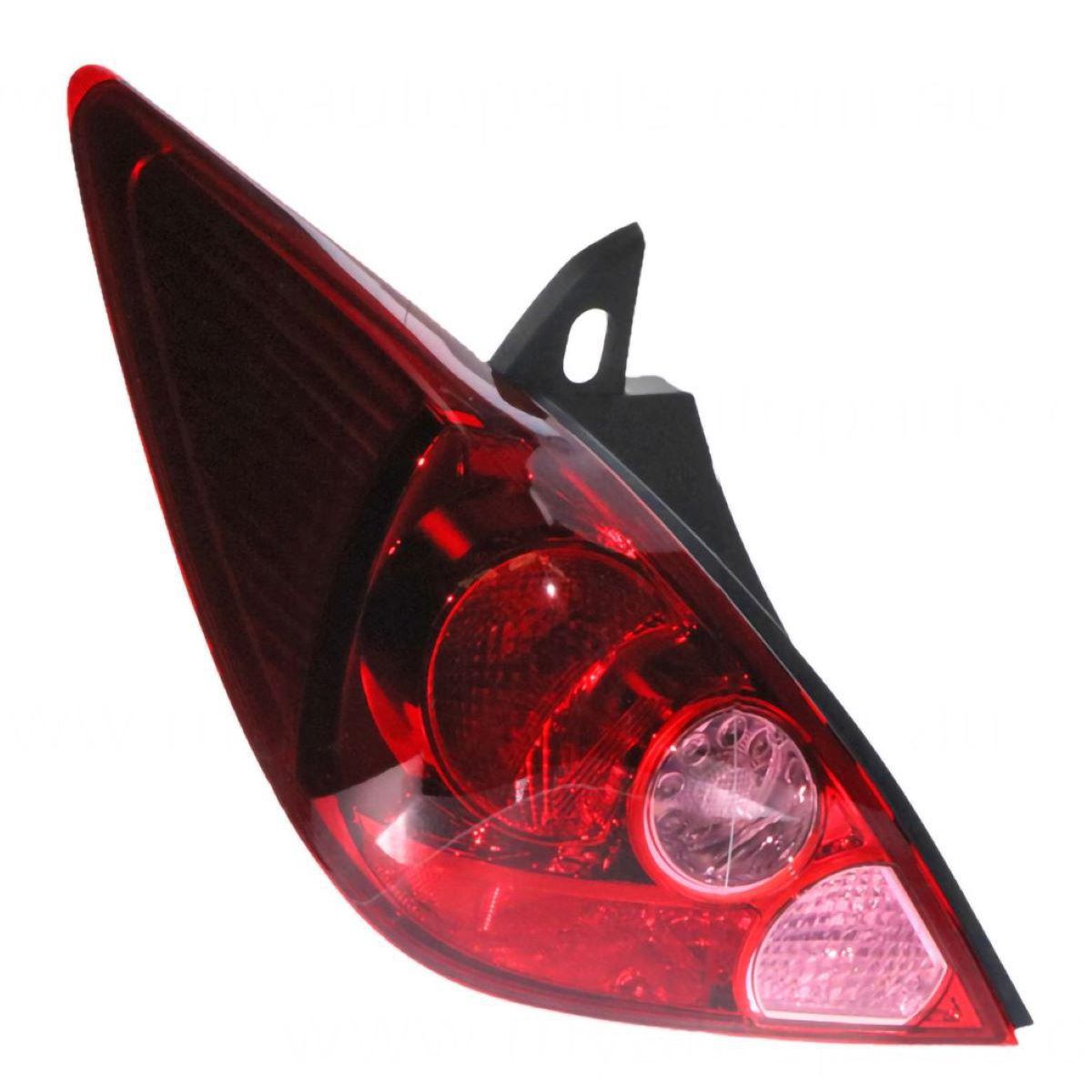 APG All Crash Tail Lamp Passenger Side Certified Suits Nissan Tiida C11 Hatch 2/2006 to 11/2009 NTE-21041LHQ