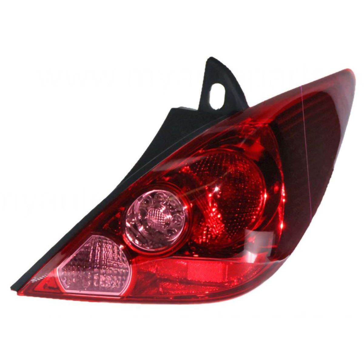 APG All Crash Tail Lamp Drivers Side Certified Suits Nissan Tiida C11 Hatch 2/2006 to 11/2009 NTE-21041RHQ