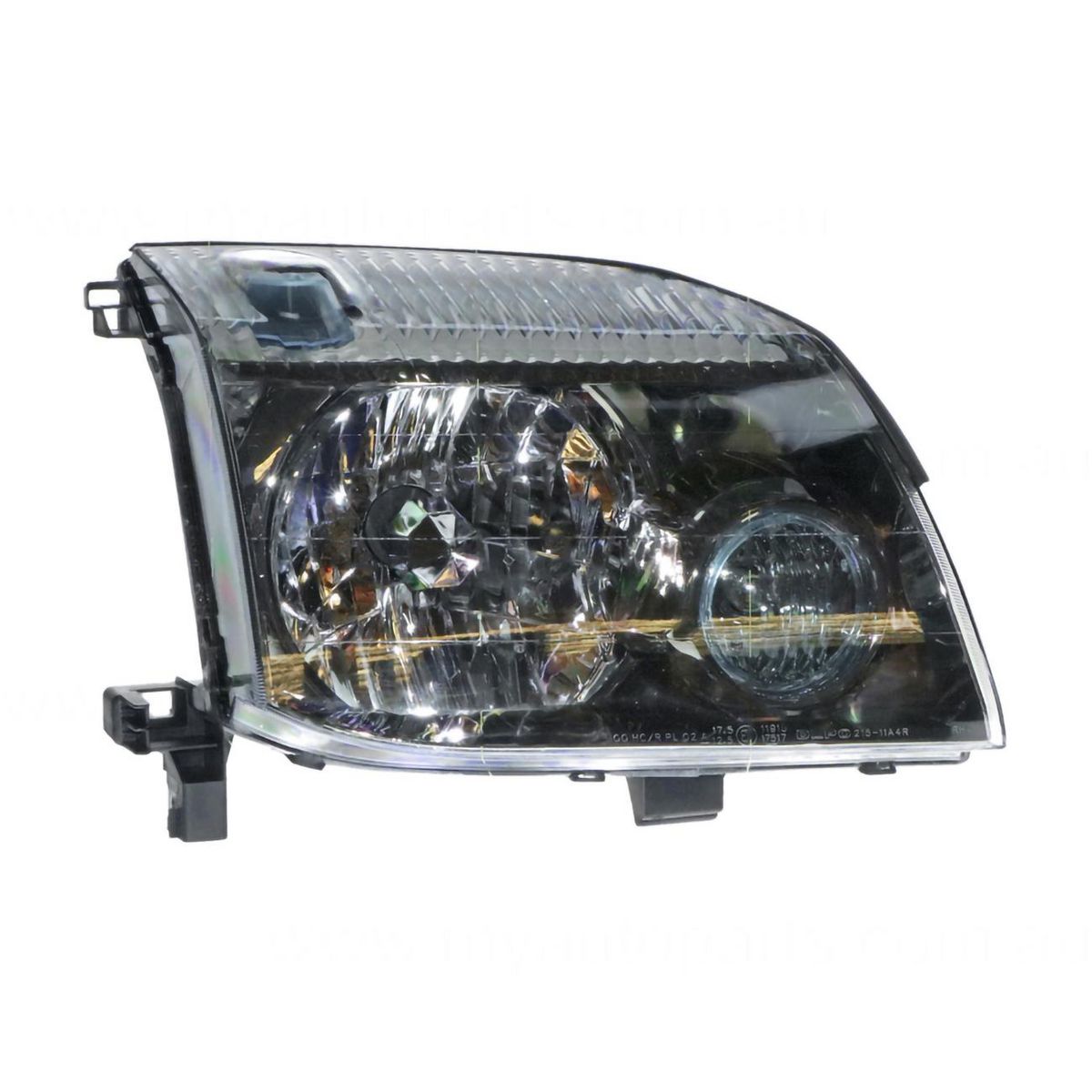 APG All Crash Halogen Electric Adjust Head Lamp Drivers Side Certified Suits Nissan X-Trail T30 2001 to 2007 NXT-21030RHQ