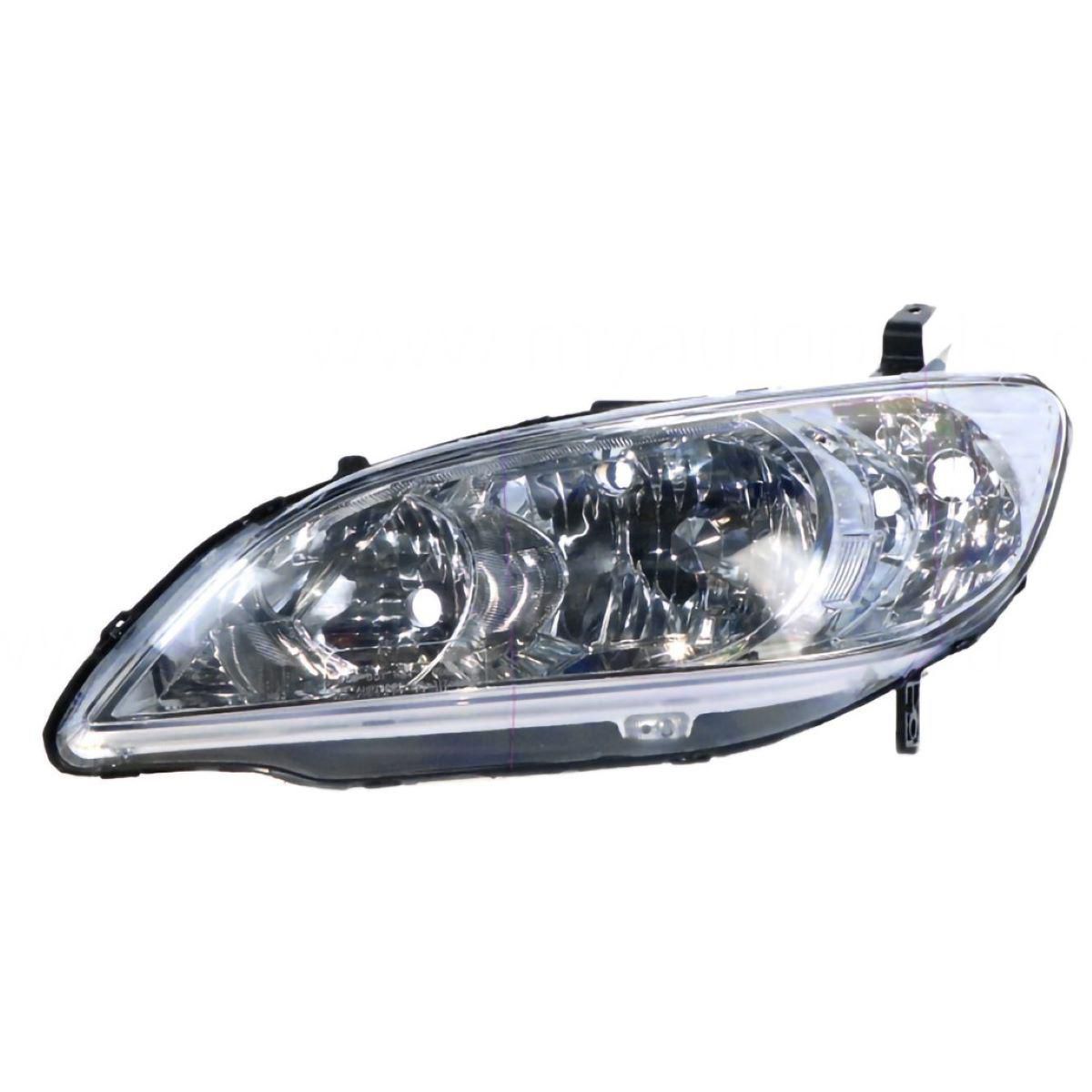 APG All Crash Head Lamp Passenger Side Certified Suits Honda Civic ES 2004 to 2006 OCM-21031LHQ