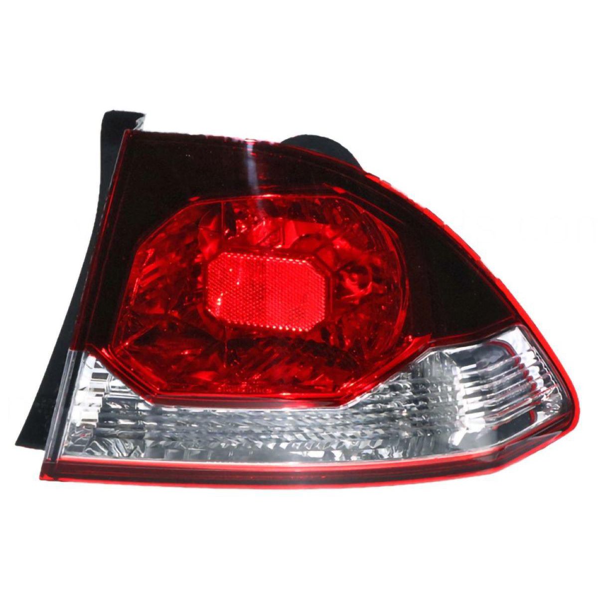 APG All Crash Tail Lamp Drivers Side Certified Suits Honda Civic 8th Generation FD 2009 to 2012 OCO-21041RHQ