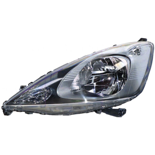 APG All Crash Halogen Manual Adjust Head Lamp Passenger Side Certified Suits Honda Jazz GE 2008 to 2011 OJB-21030LHQ