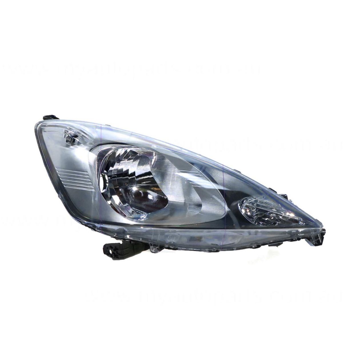 APG All Crash Halogen Manual Adjust Head Lamp Drivers Side Certified Suits Honda Jazz GE 2008 to 2011 OJB-21030RHQ