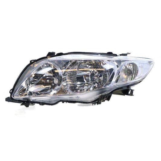 APG All Crash Halogen Head Lamp Passenger Side Certified Suits Toyota Corolla ZRE152R 2007 to 2010 TCP-21030LHQ