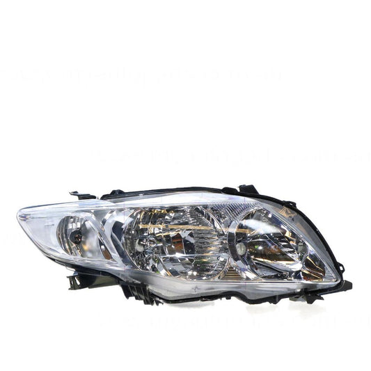 APG All Crash Head Lamp Drivers Side Certified Suits Toyota Corolla ZRE152R 2007 to 2010 TCP-21030RHQ