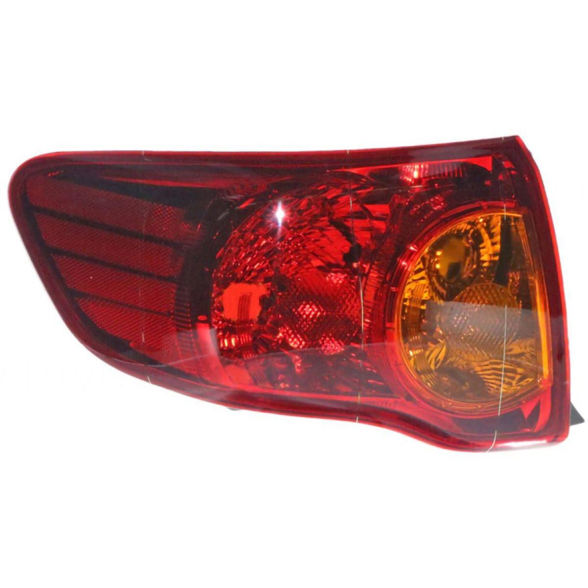 APG All Crash Tail Lamp Passenger Side Certified Suits Toyota Corolla ZRE152R 2007 to 2010 TCP-21040LHQ