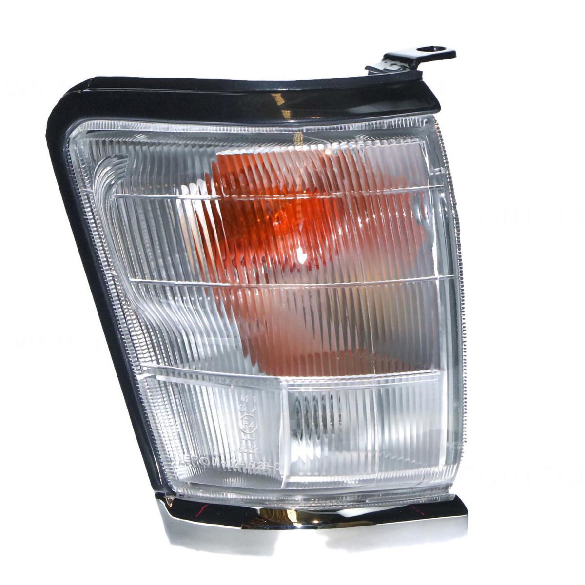 APG All Crash Chrome Front Park / Indicator Lamp Drivers Side Certified suits Toyota Hilux SR5 1997 to 2001 TII-21012RHQ