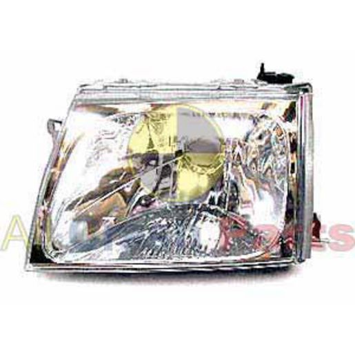 APG All Crash Head Lamp Passenger Side Aftermarket suits Toyota Hilux 160/170 Series SR5 2001 to 2005 TIL-21030LH