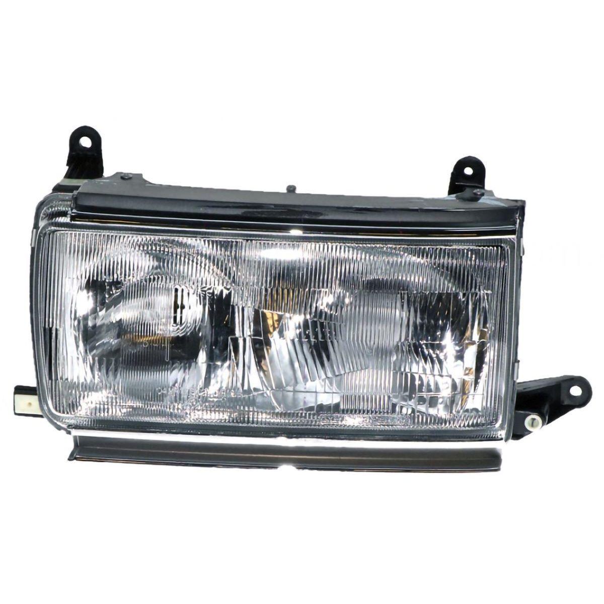 APG All Crash Head Lamp Passenger Side Certified Suits Toyota Landcruiser FZJ80R/HDJ80R/HZJ80R 1990 to 1998 TLC-21030LHQ