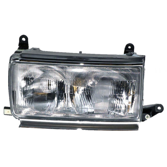 APG All Crash Head Lamp Passenger Side Certified Suits Toyota Landcruiser FZJ80R/HDJ80R/HZJ80R 1990 to 1998 TLC-21030LHQ