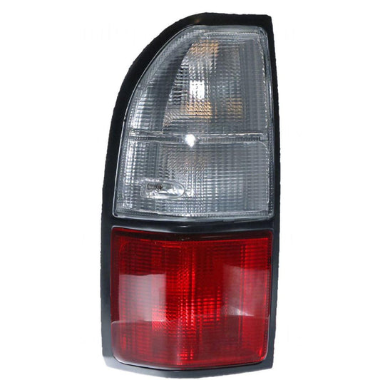 APG All Crash Red/Clear Tail Lamp Passenger Side Aftermarket Suits Toyota Prado 95 Series 1999 to 2002 TLE-21042LH