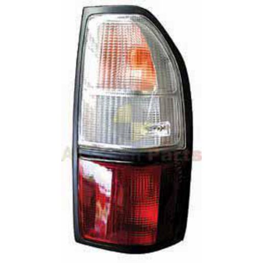 APG All Crash Red/Clear Tail Lamp Drivers Side Aftermarket Suits Toyota Prado 95 Series 1999 to 2002 TLE-21042RH