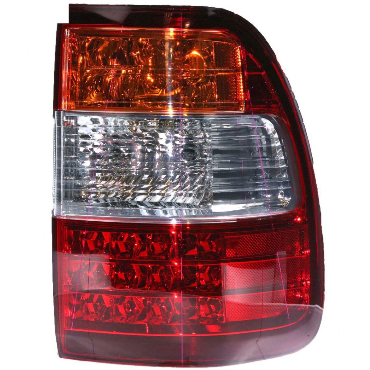 APG All Crash Tail Lamp Drivers Side Aftermarket Suits Toyota Landcruiser 100 SERIES 2005 to 2007 TLF-21042RH