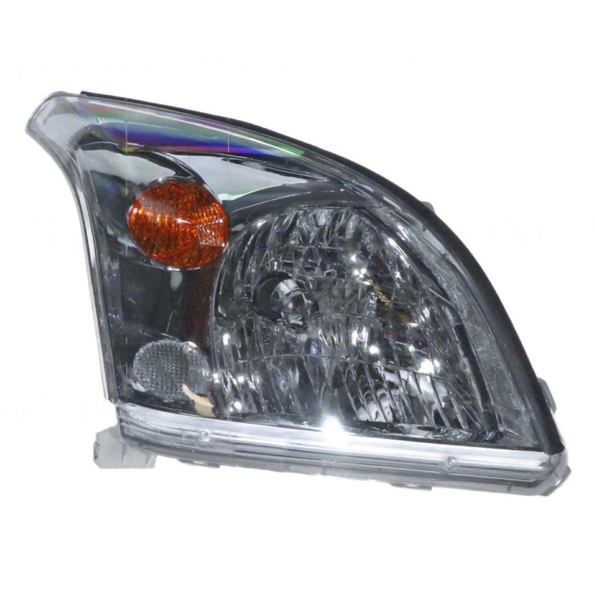 APG All Crash Halogen Head Lamp Drivers Side Certified Suits Toyota Prado 120 Series 2002 to 2009 TLH-21030RHQ