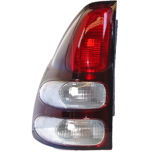 APG All Crash Red/Clear Tail Lamp Passenger Side Certified Suits Toyota Prado RZJ120R / GRJ120R / KDJ120R 2002 to 2009 TLH-21040LHQ