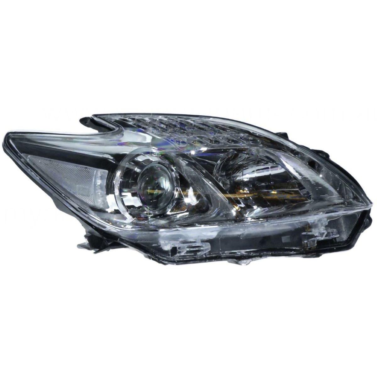 APG All Crash Halogen Head Lamp Drivers Side Certified Suits Toyota Prius ZVW30R 2009 to 2011 TPE-21030RHQ