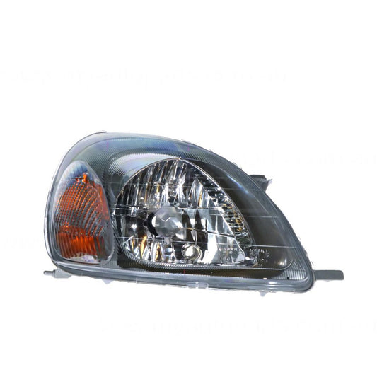 APG All Crash Head Lamp Drivers Side Certified Suits Toyota Echo NCP10R/NCP13R 1999 to 2002 TTE-21030RHQ