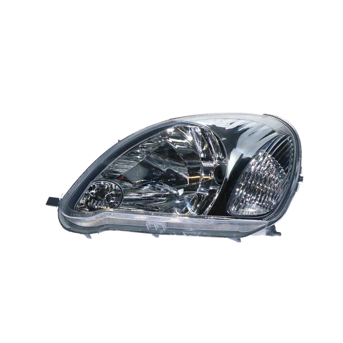 APG All Crash Halogen Manual Adjust Head Lamp Passenger Side Certified Suits Toyota Echo NCP10R/NCP13R 2002 to 2005 TTG-21030LHQ