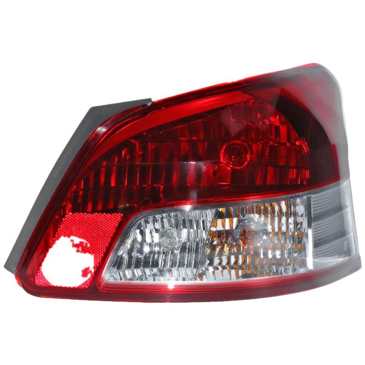 APG All Crash Red/Clear Tail Lamp Drivers Side Certified Suits Toyota Yaris NCP93R 2006 to 2016 TYS-21040RHQ
