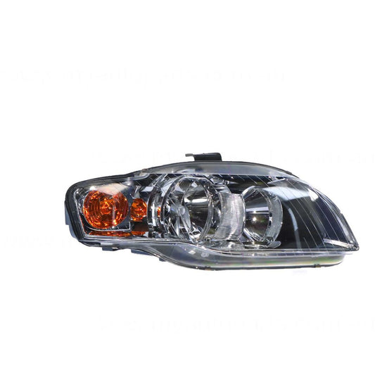 APG All Crash Halogen Head Lamp Drivers Side Certified Suits Audi A4 B7 Sedan/Wagon 2005 to 2008 UAP-21030RHQ