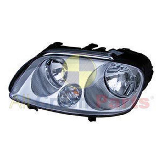 APG All Crash Halogen Manual Adjust Head Lamp Passenger Side Certified Suits Volkswagen Caddy 2K 2005 to 2010 VCA-21030LHQ