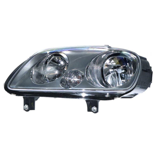 APG All Crash Halogen Manual Adjust Head Lamp Passenger Side Certified Suits Volkswagen Caddy 2K 2005 to 2010 VCA-21030LHQ