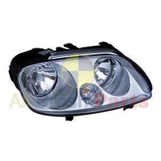 APG All Crash Halogen Manual Adjust Head Lamp Drivers Side Certified Suits Volkswagen Caddy 2K 2005 to 2010 VCA-21030RHQ