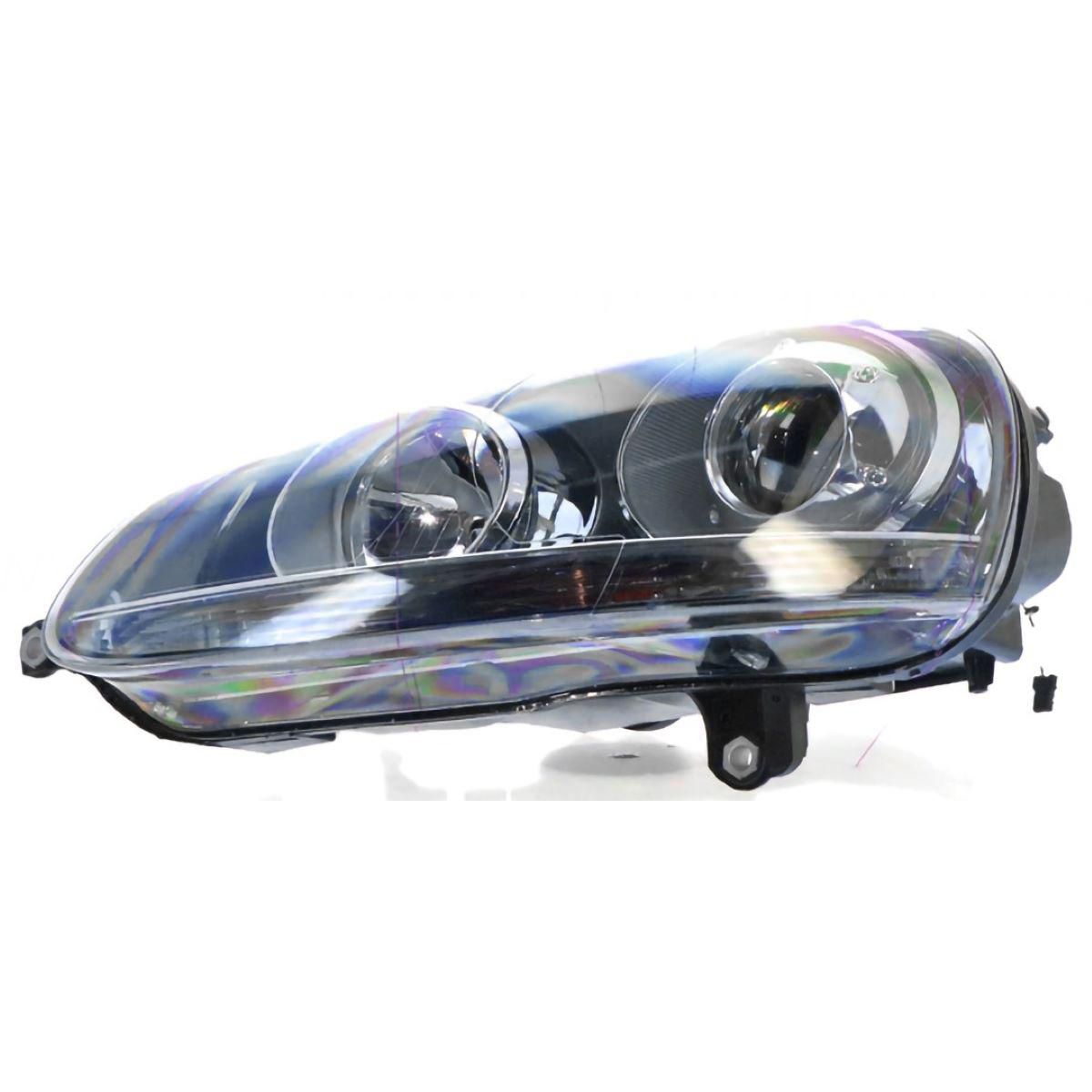 APG All Crash Xenon Head Lamp Passenger Side Certified suits Volkswagen Golf/Jetta 2006 to 2011 VGF-21030LHQ
