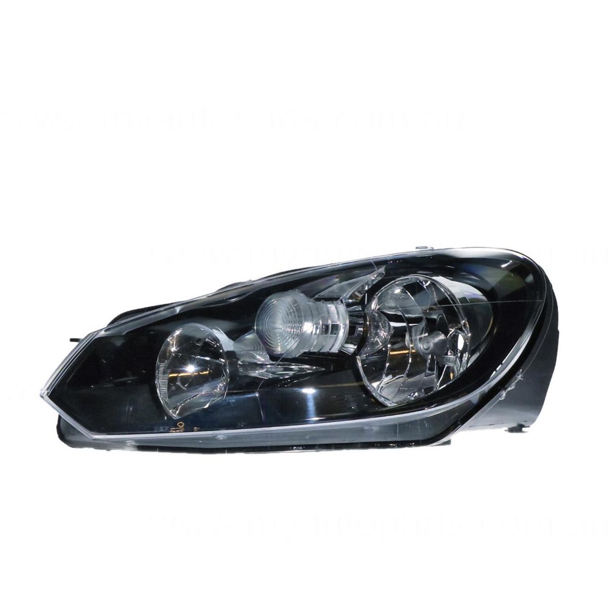 APG All Crash Halogen Head Lamp Passenger Side Certified Suits Volkswagen Golf MK 6 2009 to 2021 VGH-21030LHQ