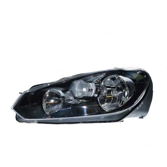 APG All Crash Halogen Head Lamp Passenger Side Certified Suits Volkswagen Golf MK 6 2009 to 2021 VGH-21030LHQ