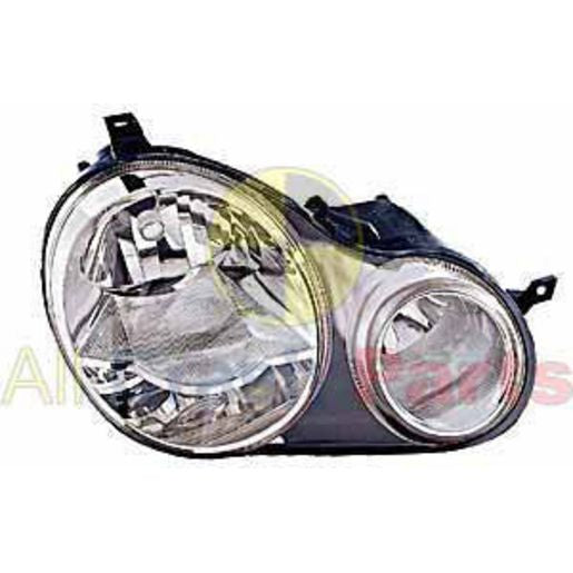 APG All Crash Halogen Electric Adjust Head Lamp Drivers Side Certified Suits Volkswagen Polo 9N 2002 to 2005 VOC-21030RHQ