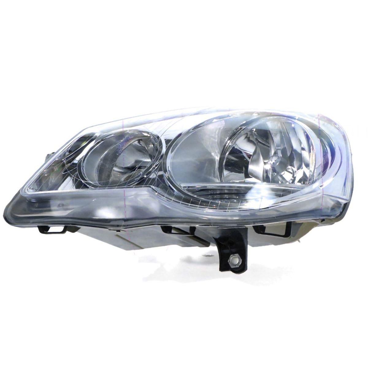 APG All Crash Halogen Head Lamp Passenger Side Certified Suits Volkswagen Polo 9N 2005 to 2010 VOD-21030LHQ