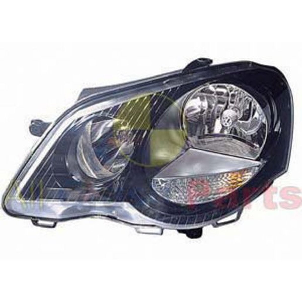 APG All Crash Halogen Head Lamp Passenger Side Certified Suits Volkswagen Polo GTi 9N 3 Door 2005 to 2010 VOD-21031LHQ