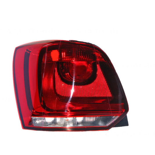 APG All Crash Tail Lamp Passenger Side Certified Suits Volkswagen Polo 6R 2010 to 2014 VOE-21040LHQ
