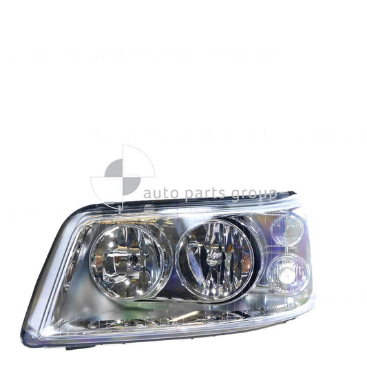 APG All Crash Halogen Electric Adjust Head Lamp Passenger Side Certified Suits Volkswagen Caravelle T5 2008 to 2015 VZE-21030LHQ