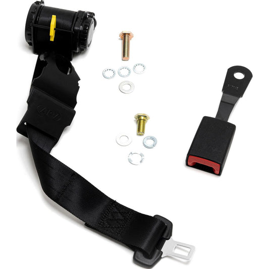 APV Seat Belt 2in. 60/90 Retractor ELR Lap - 170mm Stem Drivers Side KIW7360