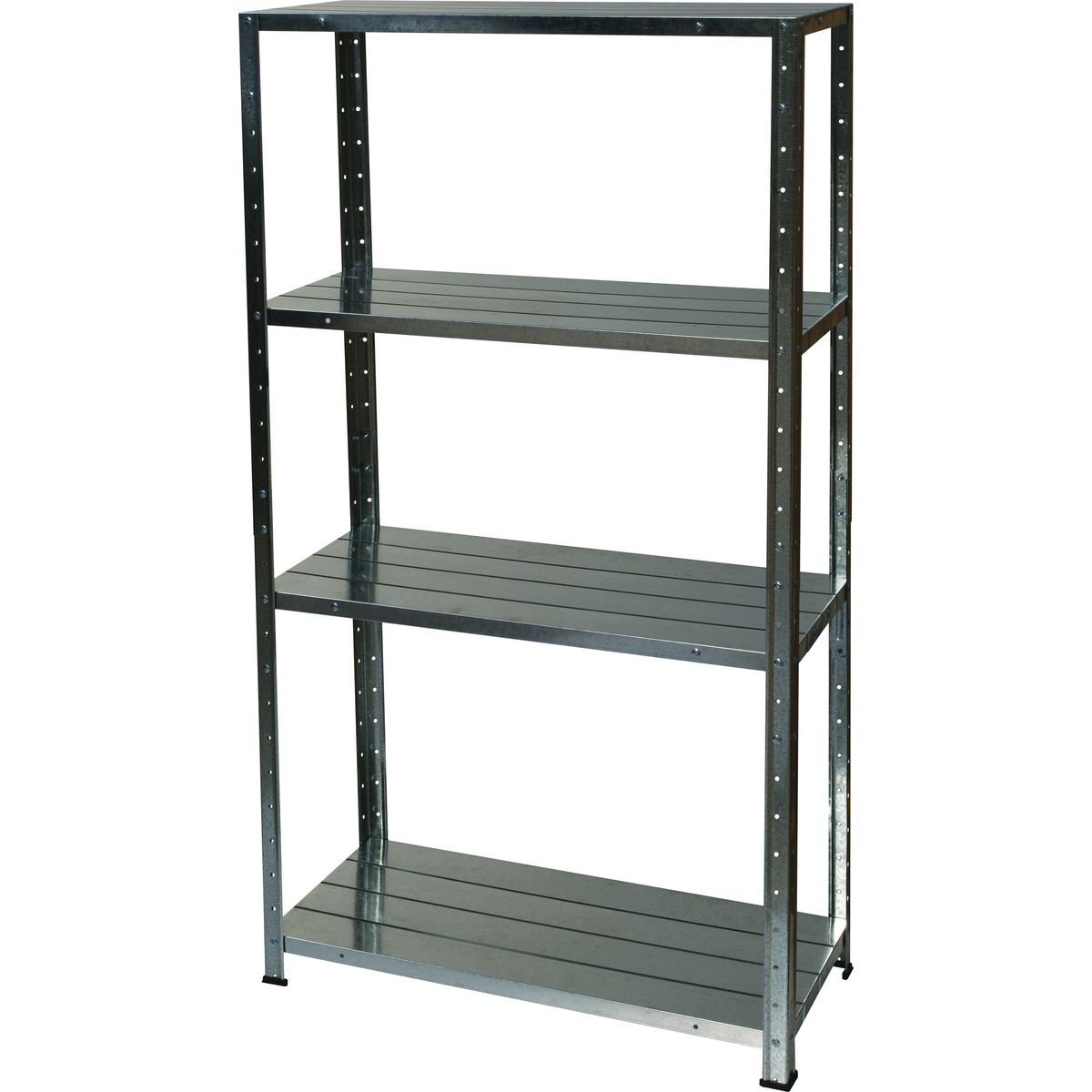 Mechpro Galvanised 4 Shelf Unit 50Kg/Shelf MPGS450